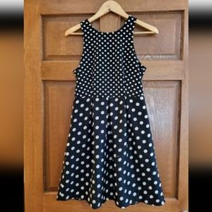 Black & White Polka Dot Dress